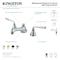 Kingston Brass KS4471ZL 8" Widespread Bathroom Faucet, Polished Chrome KS4471ZL - alternate 3